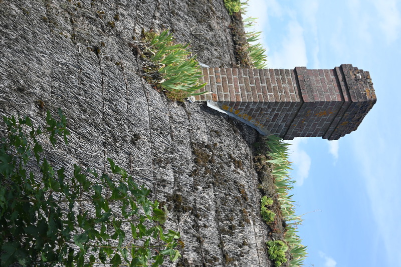 Toiture 2 pans en chaume